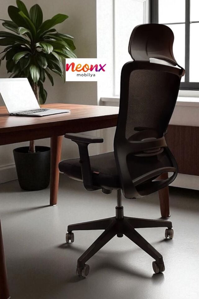 Flexv Yönetici Çalışma Koltuğu – Ergonomik Konfor ve Modern Tasarım