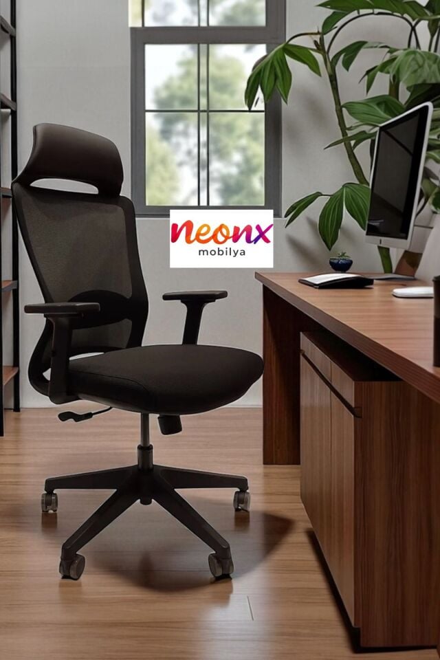 Flexv Yönetici Çalışma Koltuğu – Ergonomik Konfor ve Modern Tasarım