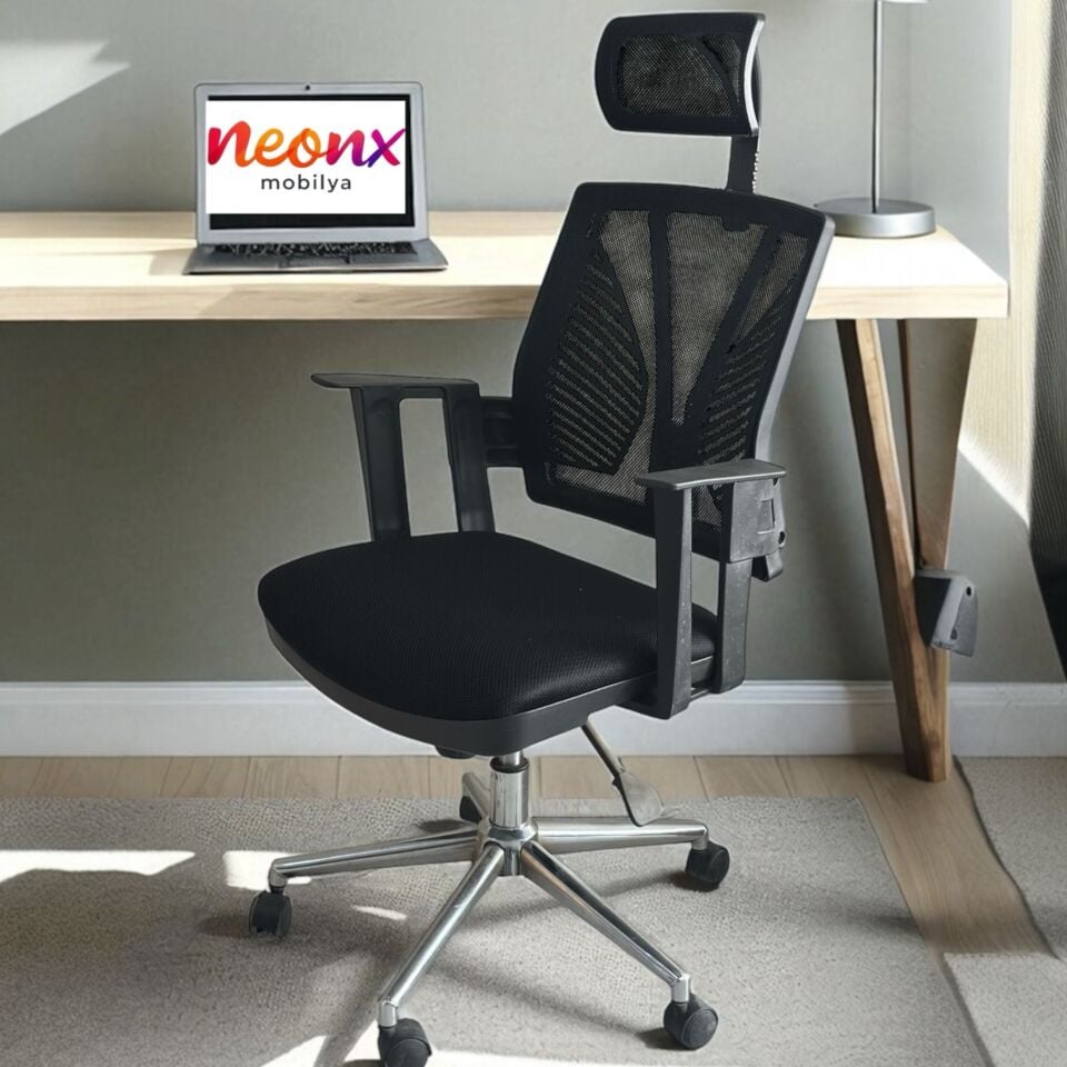 Relax 5 Ergonomik File Sırtlı Çalışma ve Ofis Koltuğu – Ayarlanabilir Başlıklı