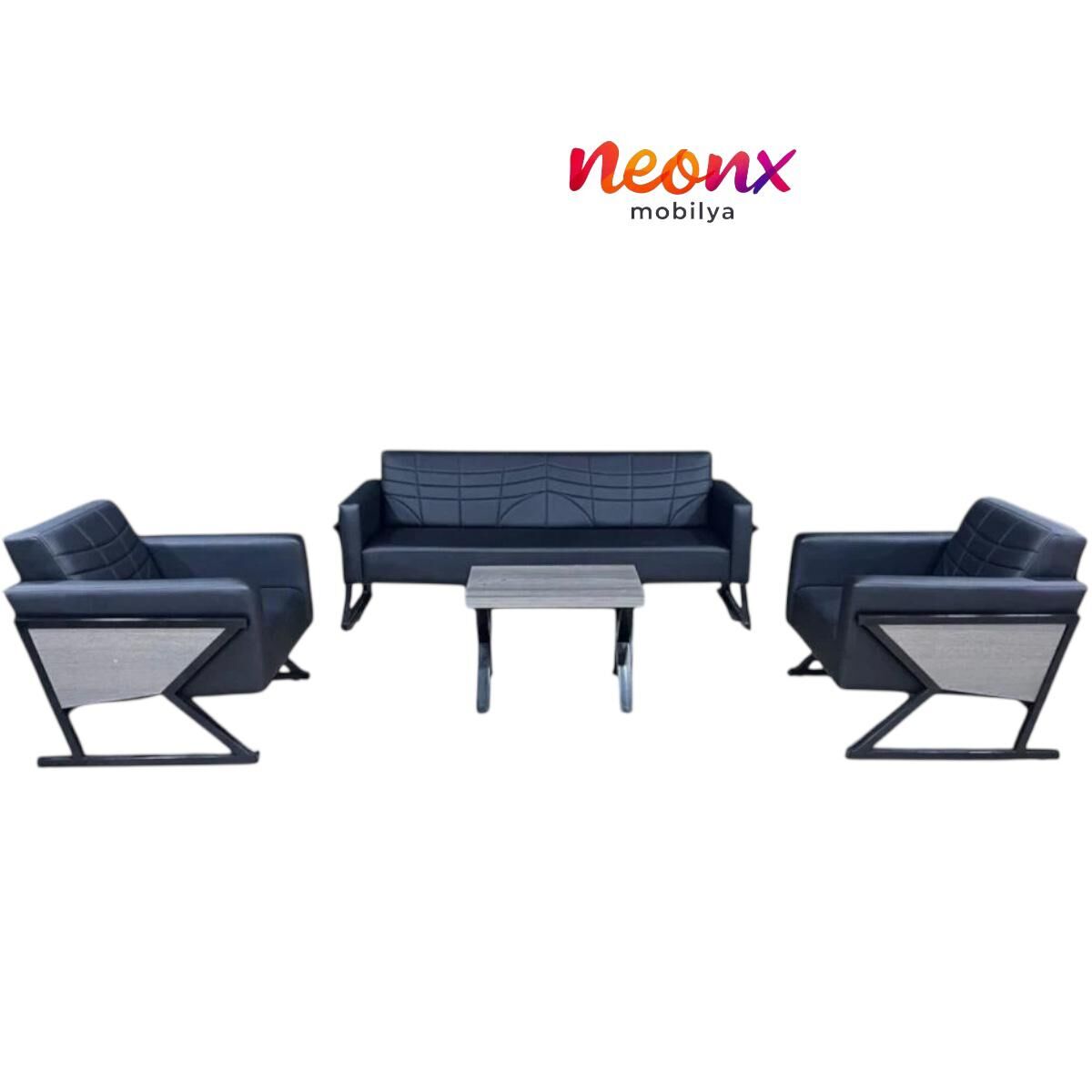 Neonx Alpha Kanepe Takımı | Modern ve Konforlu ofis  Koltuk Takımı
