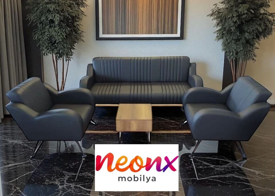 Neonx Defne Ofis Kanepe Takımı | Modern Ofis Koltuk Takımı