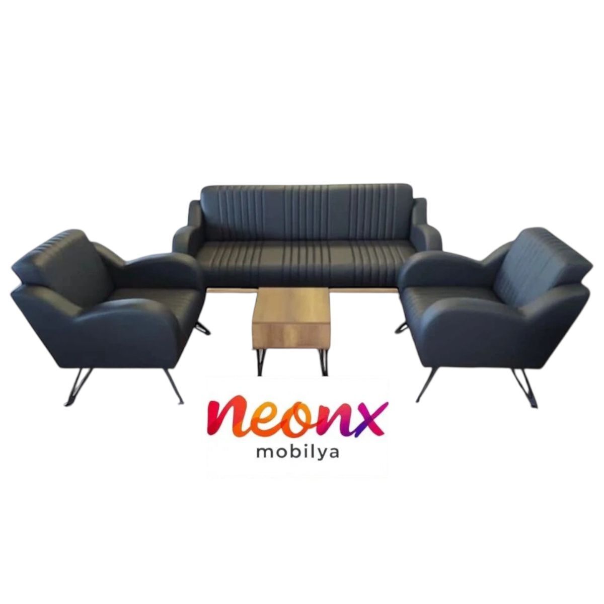 Neonx Defne Ofis Kanepe Takımı | Modern Ofis Koltuk Takımı