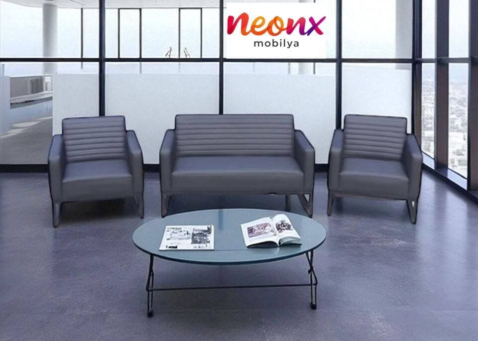 Neonx Sahra Ofis Kanepe Takımı | Modern Ofis Koltuk Takımı