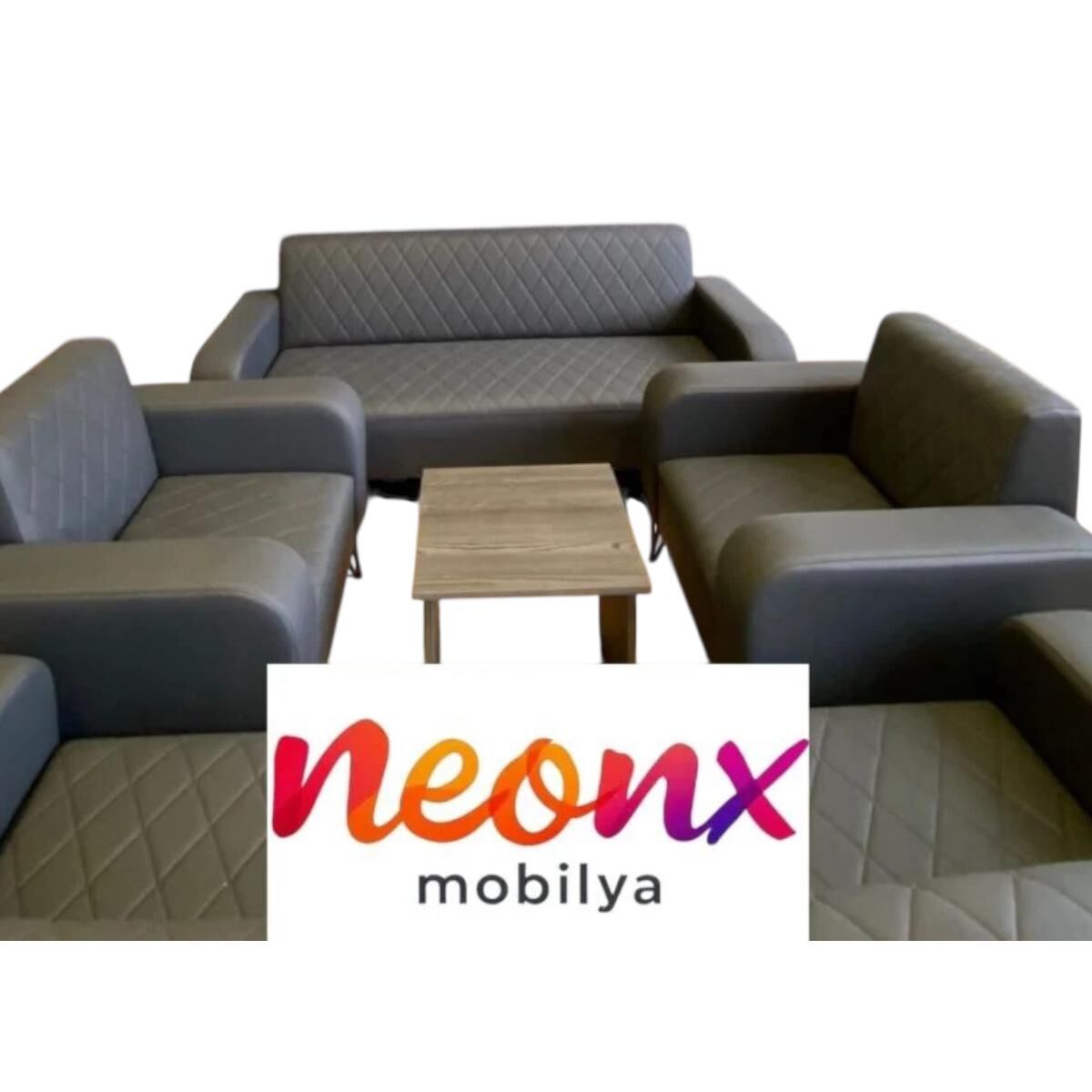 Neonx Cosmos Ofis Kanepe Takımı | Modern Ofis Koltuk Takımı