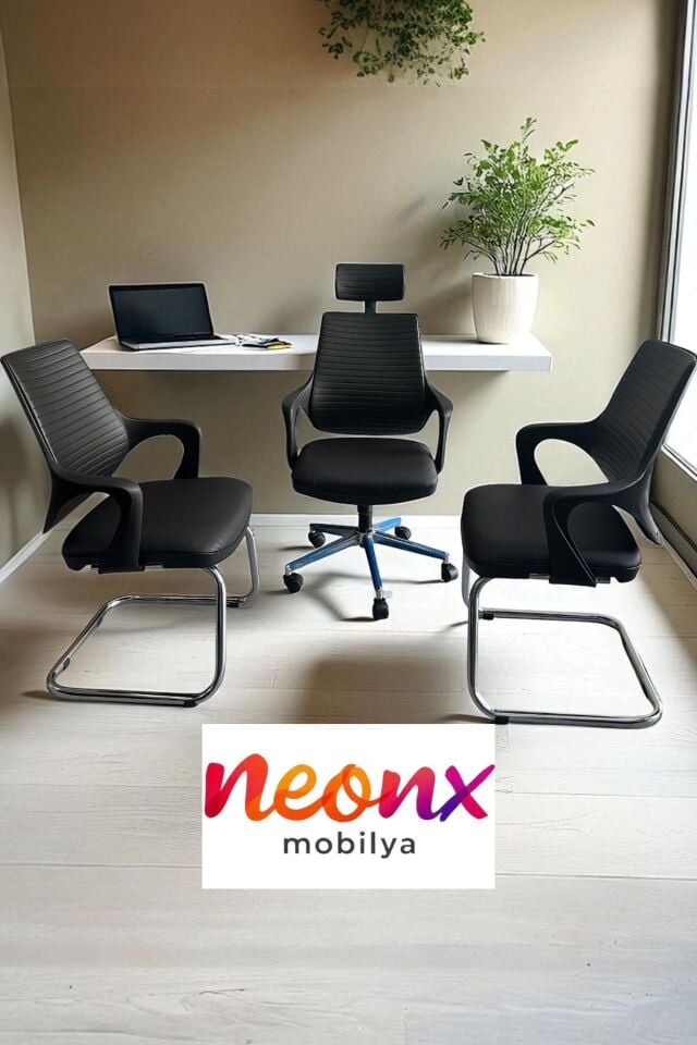 Neonx Yaren Ofis Sandalye Takımı | Modern Ofis Sandalyesi