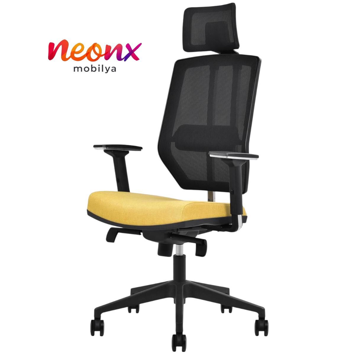 Neonx Delüx Başlıklı Çalışma Koltuğu